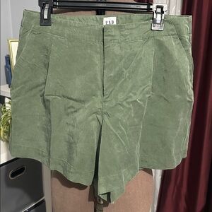 GAP Olive Green Softsuit Shorts